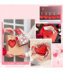 Llavero  de Cristal de Corazones