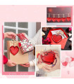 Llavero  de Cristal de Corazones