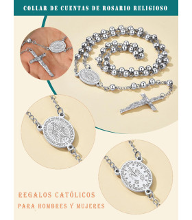 Rosarios  de Lariat de Acero