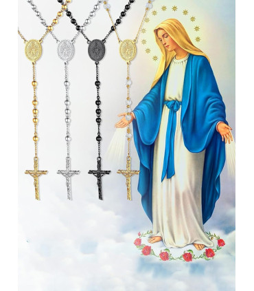Rosarios  de Lariat de Acero