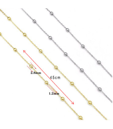 Cadenas de Gold filled en Diferentes Diseños