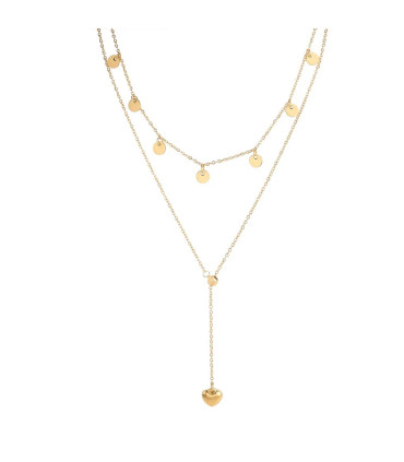 Cadena  de Lariat de Acero Inoxidable