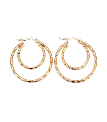 Argollas  Doble de Acero Inoxidable