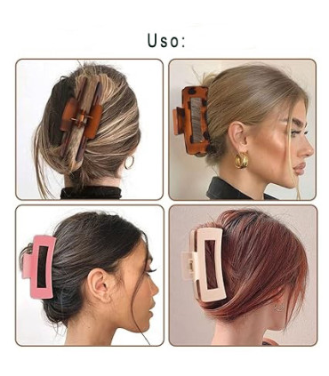 Docena de Pinzas de Peluquería