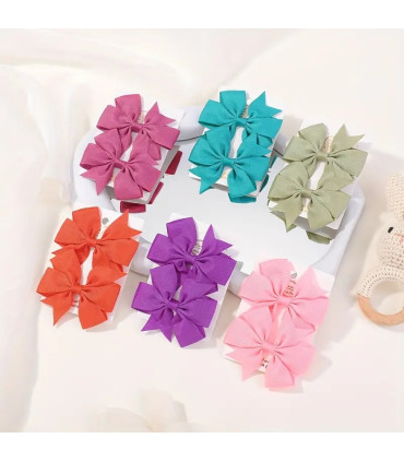 Lazos Infantiles de cinta de grogrén