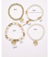 Set de Pulsera  de Corazón