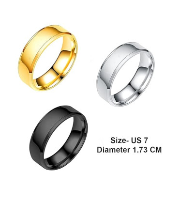 Anillos de Acero Inoxidable en Tendencia (Mayorista)