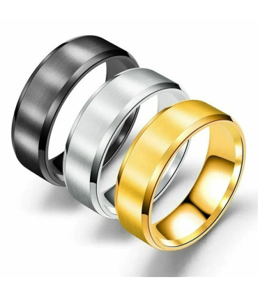 Anillos de Acero Inoxidable en Tendencia (Mayorista)