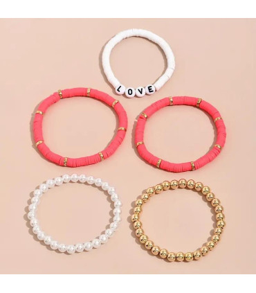 Set de Pulseras  de Diferentes Diseños