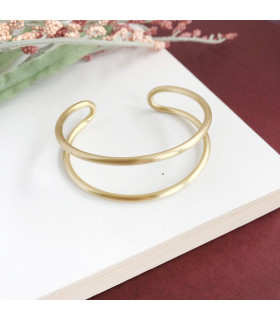 Brazaletes  de Goldfield Brasilero con Baño de Oro