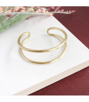 Brazaletes  de Goldfield Brasilero con Baño de Oro