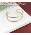 Brazaletes  de Goldfield Brasilero con Baño de Oro