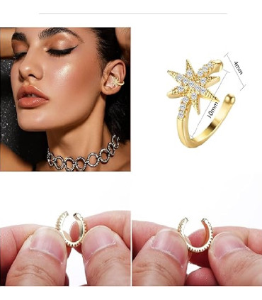 Earcuff a Presión de Goldfield