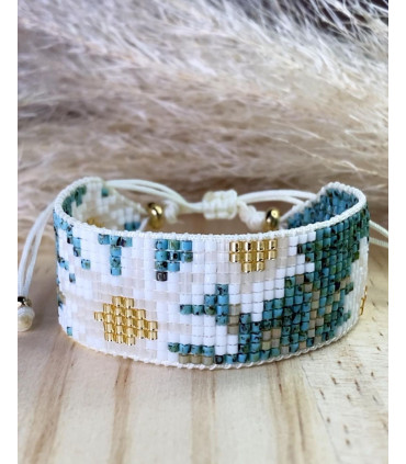 Pulseras Miyuki Ajustables