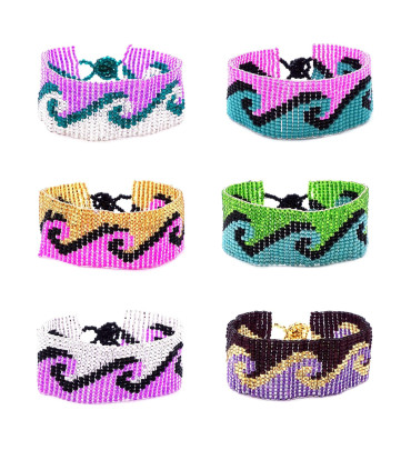 Pulseras Miyuki Ajustables