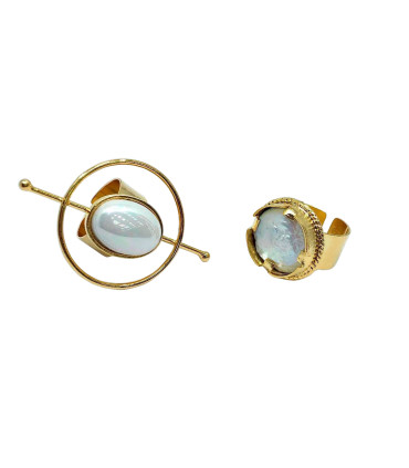 Anillos  Piedra Luna